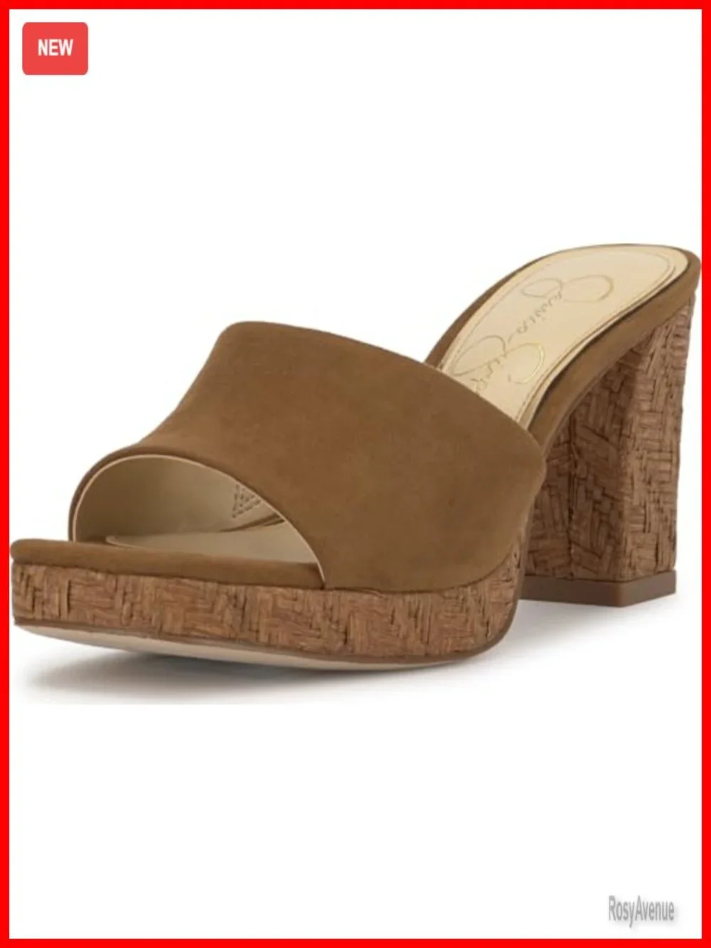 Platform Heel Slip On Sandals for Women by Jessica Simpson